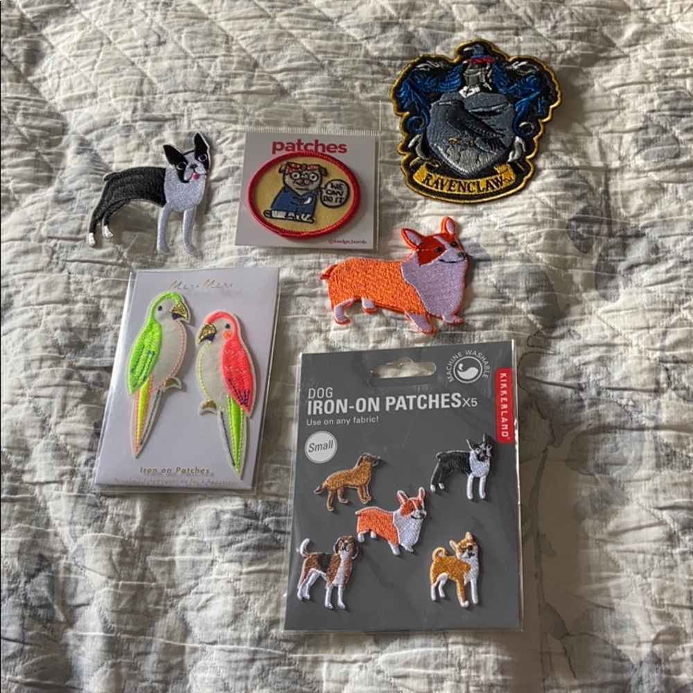 Iron on patches